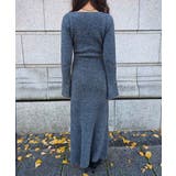 Vネックフレアニットワンピースesutoreja ワンピース スタイルアップ | BUYSENSE | 詳細画像11 