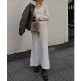 Vネックフレアニットワンピースesutoreja ワンピース スタイルアップ | BUYSENSE | 詳細画像5 