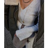 Vネックフレアニットワンピースesutoreja ワンピース スタイルアップ | BUYSENSE | 詳細画像7 