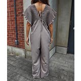 シャーリングフリルオールインワンesutoreja ワンピース スタイルアップ | BUYSENSE | 詳細画像13 