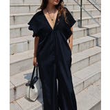 シャーリングフリルオールインワンesutoreja ワンピース スタイルアップ | BUYSENSE | 詳細画像2 