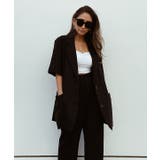 リネンバックスリットジャケット アウター 大人 | BUYSENSE | 詳細画像4