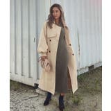 ベージュ | シンプルトレンチコート esutoreja アウター | BUYSENSE