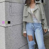 カラーシンプルショートジャケット esutoreja アウター | BUYSENSE | 詳細画像1