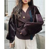 ブラウン | ファーボレロ esutoreja アウター | BUYSENSE