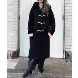 ブラック | ダッフルコート esutoreja アウター | BUYSENSE