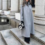 ハイネックロングコート esutoreja アウター | BUYSENSE | 詳細画像1