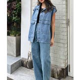 デニムベスト esutoreja ジャケット レディース トレンド | BUYSENSE | 詳細画像4