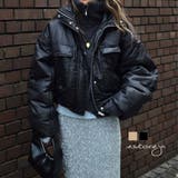 フラップポケットダウンジャケットesutoreja アウター スタイルアップ | BUYSENSE | 詳細画像1