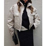 グレージュ | フラップポケットダウンジャケットesutoreja アウター スタイルアップ | BUYSENSE