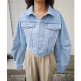 クロップドデニムジャケットesutoreja アウター スタイルアップ | BUYSENSE | 詳細画像8 