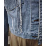 クロップドデニムジャケットesutoreja アウター スタイルアップ | BUYSENSE | 詳細画像12 