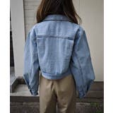 クロップドデニムジャケットesutoreja アウター スタイルアップ | BUYSENSE | 詳細画像14 