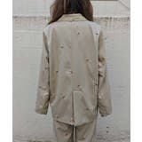 フラワーテーラードジャケットesutoreja アウター スタイルアップ | BUYSENSE | 詳細画像12