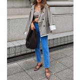 レイヤードダブルテーラードジャケットesutoreja アウター スタイルアップ | BUYSENSE | 詳細画像9 