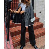 レイヤードダブルテーラードジャケットesutoreja アウター スタイルアップ | BUYSENSE | 詳細画像3 