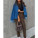 ステッチデニムカバーオールesutoreja アウター スタイルアップ | BUYSENSE | 詳細画像7
