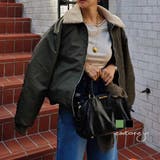 ボアパデッドジャケットesutoreja アウター スタイルアップ | BUYSENSE | 詳細画像1 