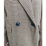 ガンクラブチェックロングコートesutoreja アウター スタイルアップ | BUYSENSE | 詳細画像15