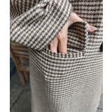 ガンクラブチェックロングコートesutoreja アウター スタイルアップ | BUYSENSE | 詳細画像16