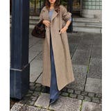 ガンクラブチェックロングコートesutoreja アウター スタイルアップ | BUYSENSE | 詳細画像6