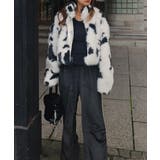 カウパターンファージャケットesutoreja アウター スタイルアップ | BUYSENSE | 詳細画像11