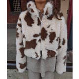 カウパターンファージャケットesutoreja アウター スタイルアップ | BUYSENSE | 詳細画像12