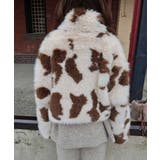 カウパターンファージャケットesutoreja アウター スタイルアップ | BUYSENSE | 詳細画像18