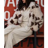 カウパターンファージャケットesutoreja アウター スタイルアップ | BUYSENSE | 詳細画像2