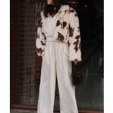 カウパターンファージャケットesutoreja アウター スタイルアップ | BUYSENSE | 詳細画像4