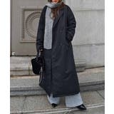 パデッドロングコートesutoreja アウター スタイルアップ | BUYSENSE | 詳細画像9 