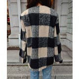 ブロックチェックミドルコートesutoreja アウター スタイルアップ | BUYSENSE | 詳細画像14 