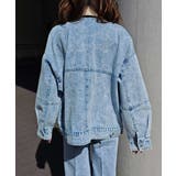 レザーカラーデニムブルゾンesutoreja アウター スタイルアップ | BUYSENSE | 詳細画像19