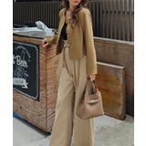 ノーカラーショートジャケットesutoreja アウター スタイルアップ | BUYSENSE | 詳細画像7 
