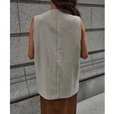 リネンライクジレesutoreja アウター スタイルアップ | BUYSENSE | 詳細画像17