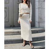 アイボリー | パフショルダーセットアップ esutoreja セットアップ | BUYSENSE