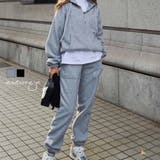 ハーフジップスウェットセットアップesutoreja セットアップ スタイルアップ | BUYSENSE | 詳細画像1