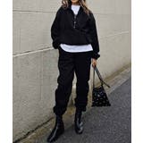 ブラック | ハーフジップスウェットセットアップesutoreja セットアップ スタイルアップ | BUYSENSE