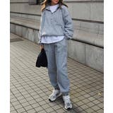 ハーフジップスウェットセットアップesutoreja セットアップ スタイルアップ | BUYSENSE | 詳細画像2