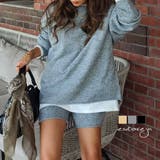 ニットショーツセットアップesutoreja セットアップ スタイルアップ | BUYSENSE | 詳細画像1 