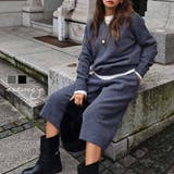 ニットハーフパンツセットアップesutoreja セットアップ スタイルアップ | BUYSENSE | 詳細画像1 