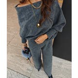 ワンショルダードルマンニットセットアップesutoreja セットアップ | BUYSENSE | 詳細画像4