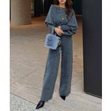 ワンショルダードルマンニットセットアップesutoreja セットアップ | BUYSENSE | 詳細画像5