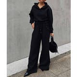 ブラック | ショートフーディセットアップesutoreja セットアップ スタイルアップ | BUYSENSE