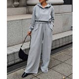 グレー | ショートフーディセットアップesutoreja セットアップ スタイルアップ | BUYSENSE