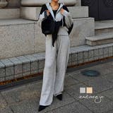 ニットジップアップフーディセットアップesutoreja セットアップ スタイル… | BUYSENSE | 詳細画像1 