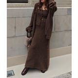 ニットカーディガン3ピースセットesutoreja セットアップ スタイルアップ | BUYSENSE | 詳細画像3 