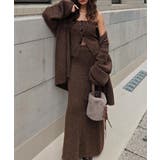 ニットカーディガン3ピースセットesutoreja セットアップ スタイルアップ | BUYSENSE | 詳細画像4 