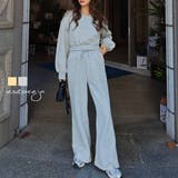 Vネックスウェットセットアップesutoreja セットアップ スタイルアップ | BUYSENSE | 詳細画像1 