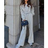 Vネックスウェットセットアップesutoreja セットアップ スタイルアップ | BUYSENSE | 詳細画像4 